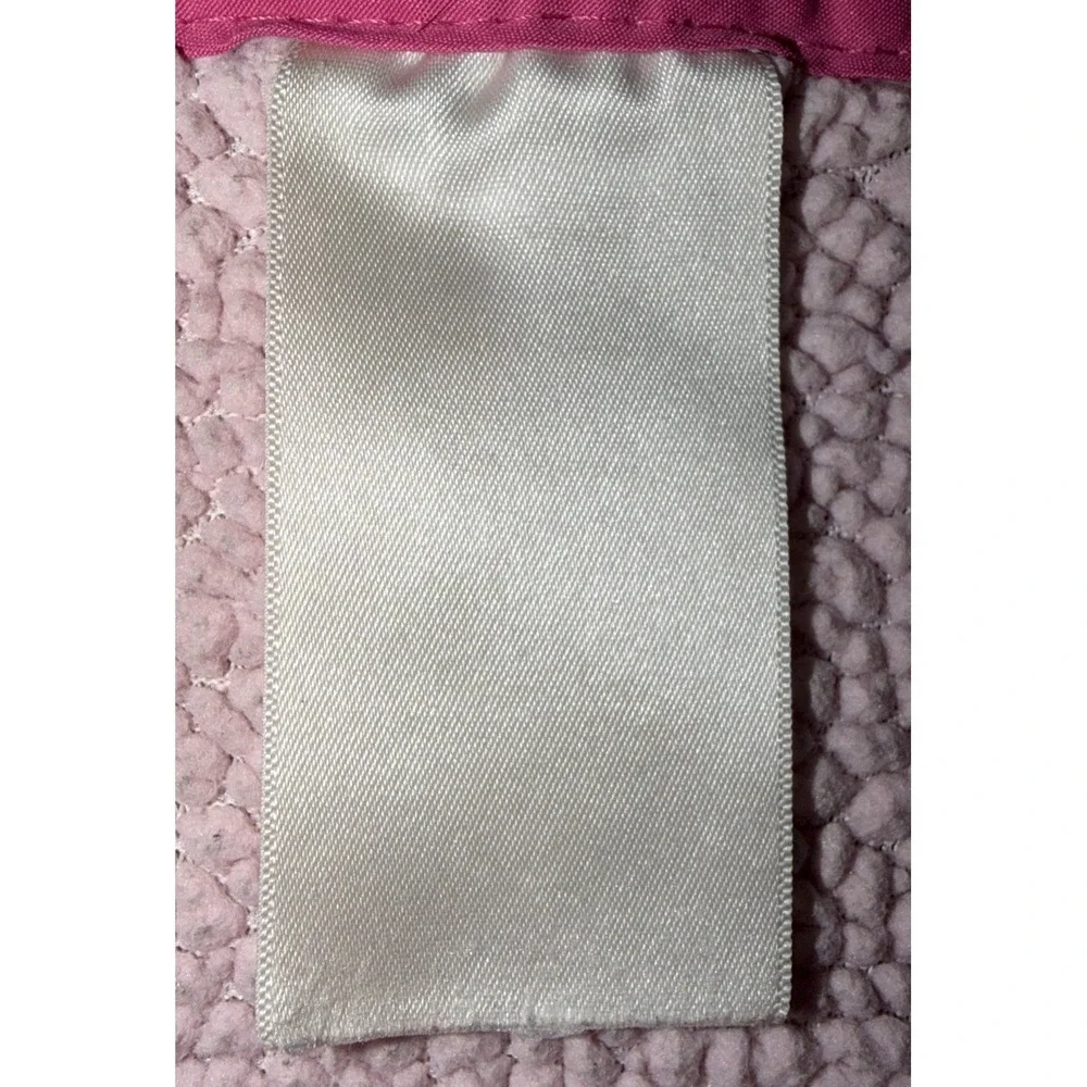 Graco Pink Floral Ladybug Sherpa Baby Blanket 30x35‎ Lovey